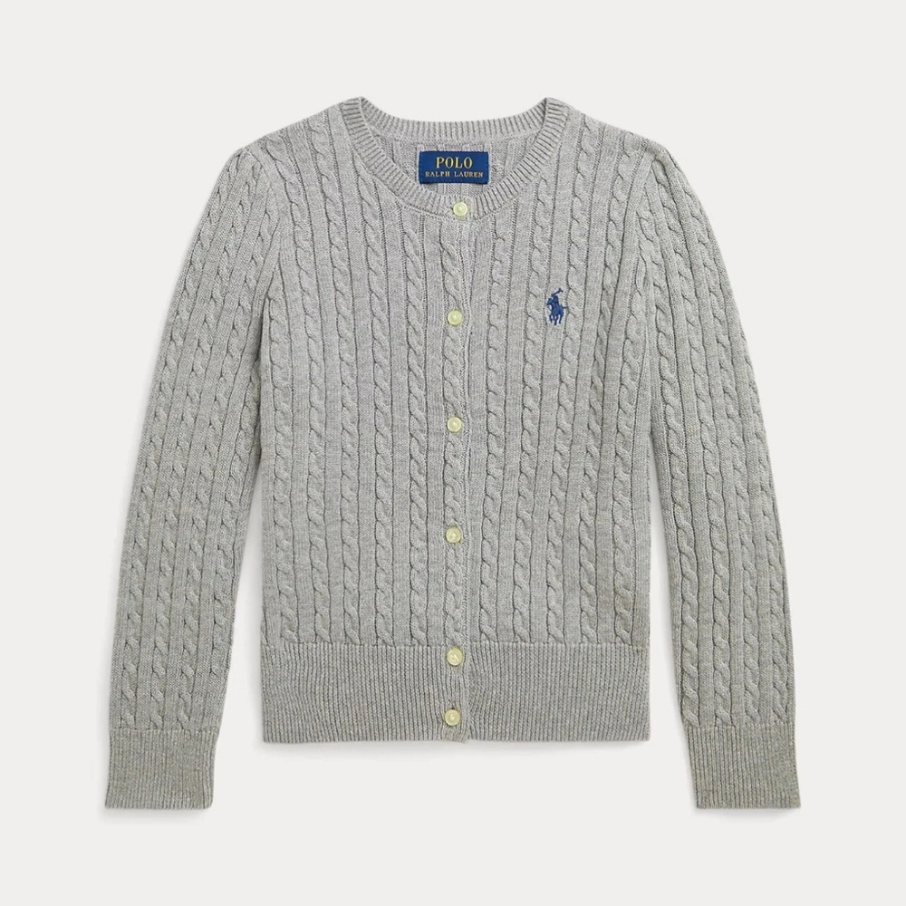 Ralph Lauren Mini Cable Knit Cardigan